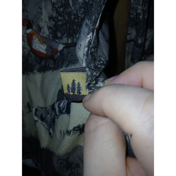 Field Tested By Outdoor Life Shirt Bird Hunting Print Men's Small (34/36) Cotton - Picture 15 of 16